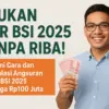 cara ajukan KUR BSI 2025