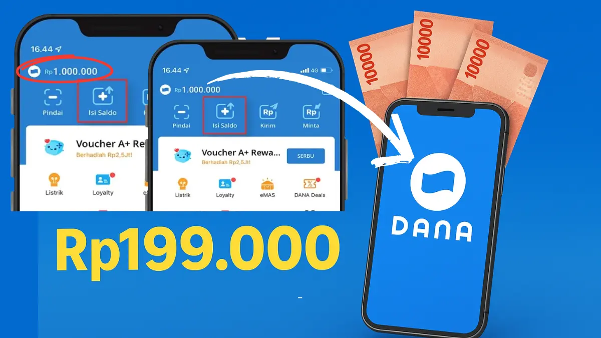 Klaim Saldo DANA Gratis Rp199.000 Pagi Ini! Cek Cara Mendapatkan Uang dari DANA Tanpa Undian 4 November 2025 saldo DANA gratis