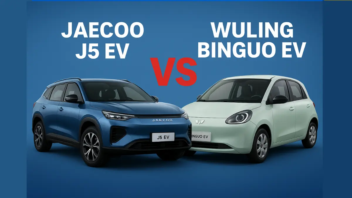 Jaecoo J5 EV vs Wuling Binguo EV