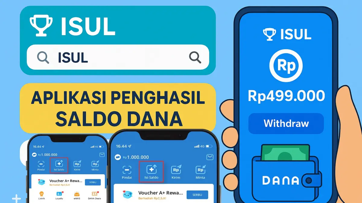 Aplikasi Penghasil Saldo DANA