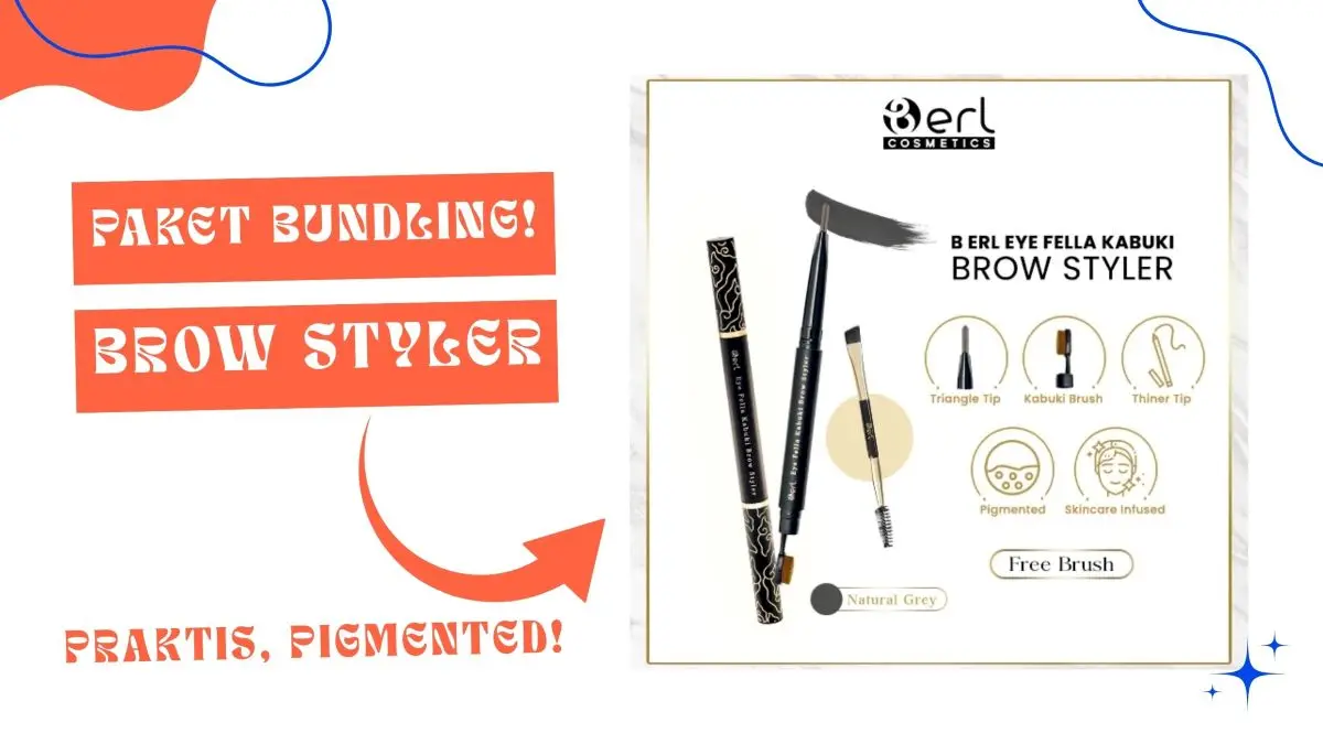 B Erl Bundling Eye Fella Kabuki Brow Styler