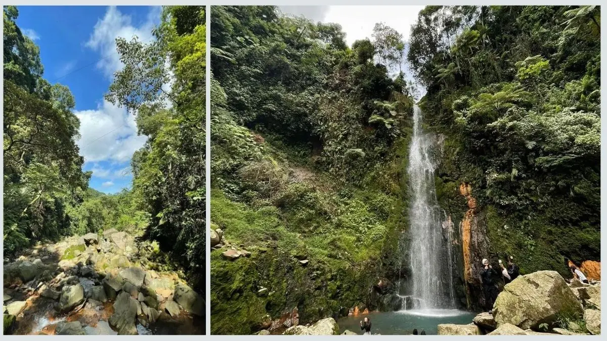 Curug Pasir Reungit Wisata Alam Bogor yang Viral dengan Kolam Tosca Memukau, Ini Harga Tiket Terbarunya! Curug Pasir Reungit