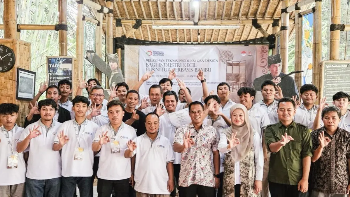 Dilirik Pasar Internasional, Bambu Jadi Aset Strategis Industri Furnitur Indonesia Bambu