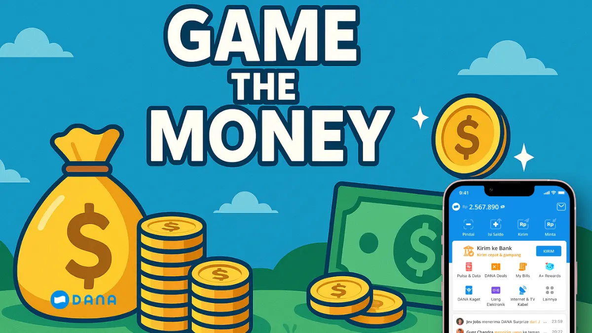 aplikasi penghasil uang langsung cair ke DANA