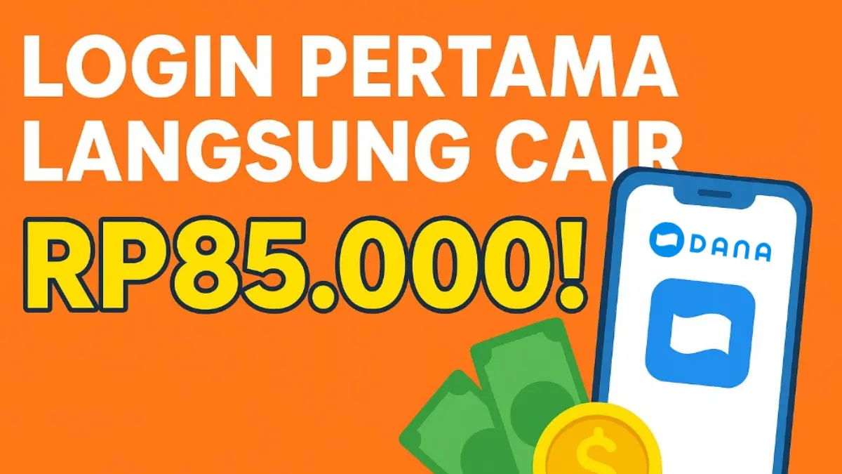 Aplikasi Penghasil Saldo DANA Tercepat Tanpa Undang Teman 2025, Login Pertama Langsung Cair Rp85.000! aplikasi penghasil saldo DANA tercepat