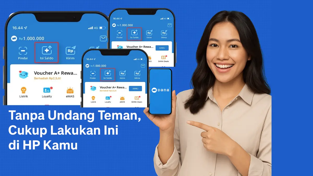 Tak Banyak yang Tahu! Lima Cara Klaim Saldo DANA Gratis Rp700 Ribuan Tanpa Undang Teman, Cuma Modal HP cara klaim saldo DANA gratis