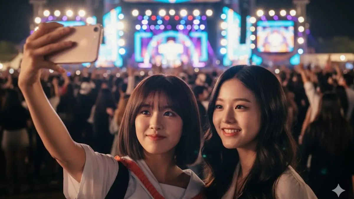 Rahasia Prompt Gemini AI Ubah Foto Biasa Jadi Momen Festival Musik Outdoor Estetik Prompt Gemini AI