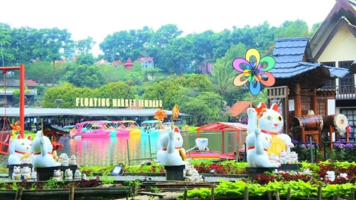 Liburan di Bandung? Jangan Lewatkan Floating Market Lembang, Tempat Wisata Viral dengan Harga Tiket Murah! Floating Market Lembang