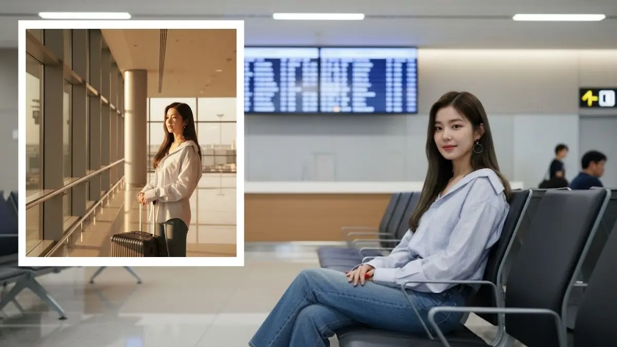 Cara Edit Foto Estetik di Bandara dengan Prompt AI Hasil Estetik! Prompt AI