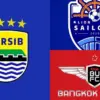 Jadwal Persib vs Lion City Sailors dan Bangkok United