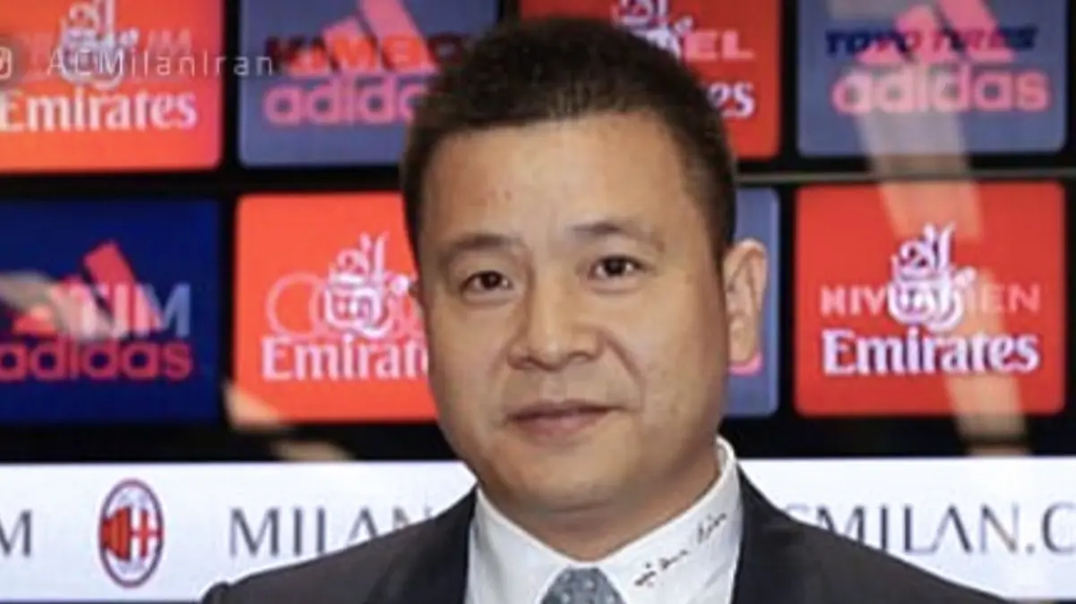 Mantan Pemilik AC Milan Bangkrut: Pengadilan Perintahkan Bayar Utang Rp4,4 Triliun Yonghong Li