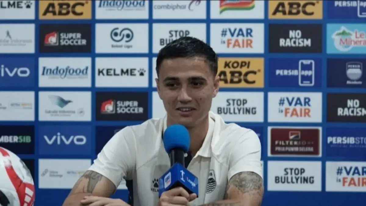 Eliano Reijnders Antusias Menatap Laga Persib vs Dewa United, Bawa Energi Positif dari Belanda Eliano Reijnders