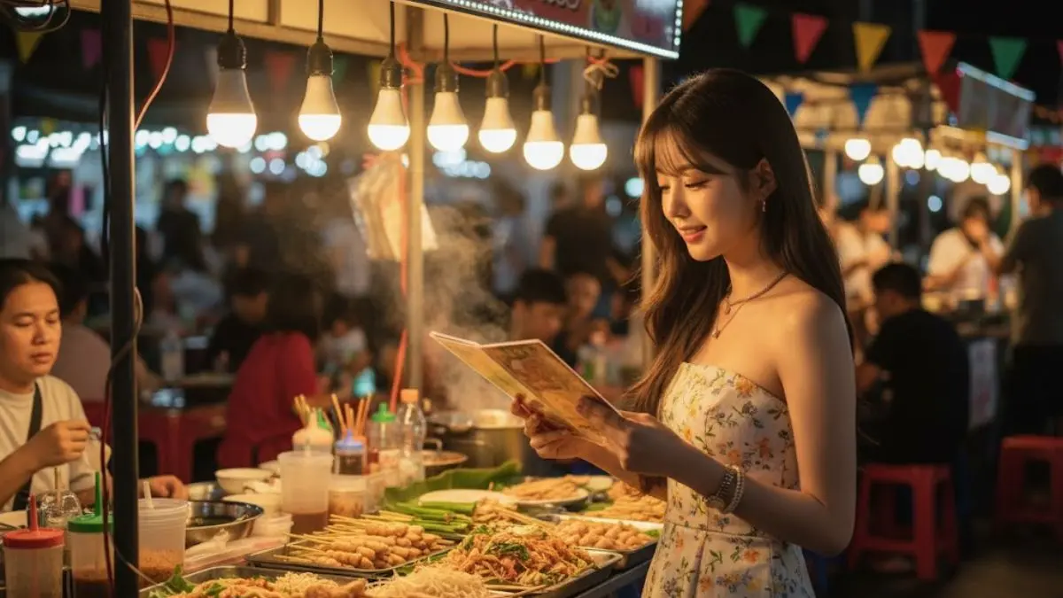 Prompt Gemini AI Bisa Sulap Foto Liburanmu Jadi Suasana Night Market Thailand, Lihat Caranya! Prompt Gemini AI