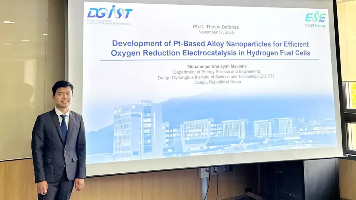 Muhammad Irfansyah Maulana, Santri Ponpes Cipasung Raih Gelar Doktor di Korea Selatan SIDANG PROMOSI DOKTOR