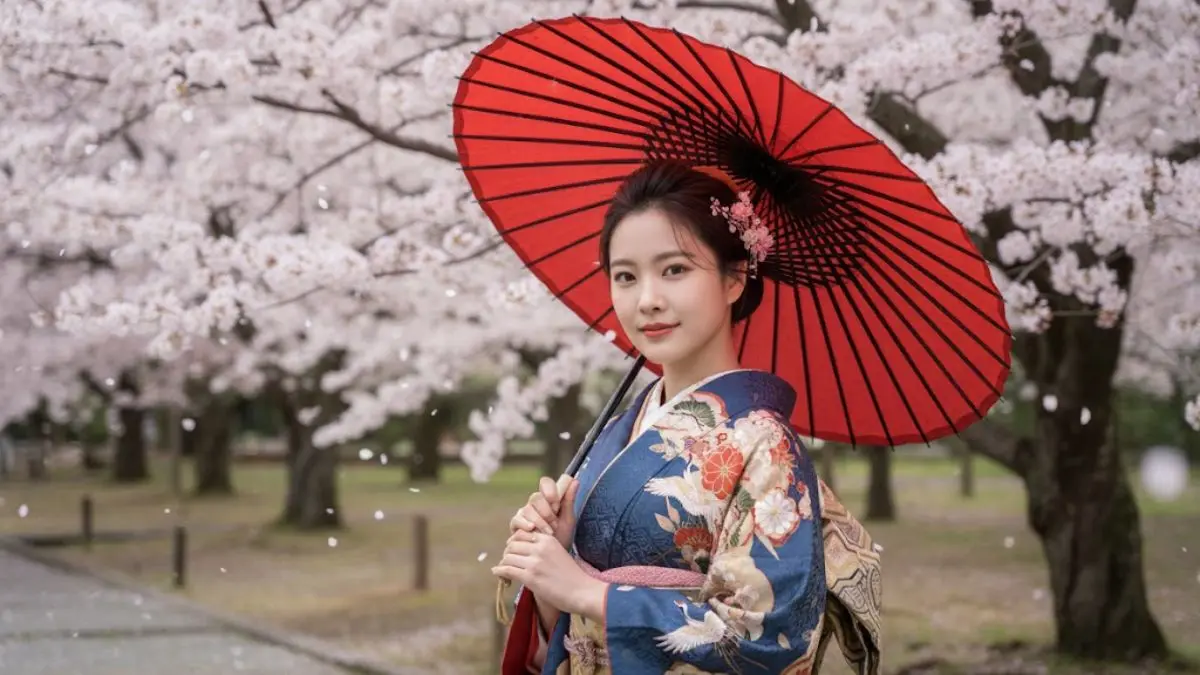 Tutorial Edit Foto Ala Jepang Pakai Kimono Estetik dengan Prompt Gemini AI Prompt Gemini AI