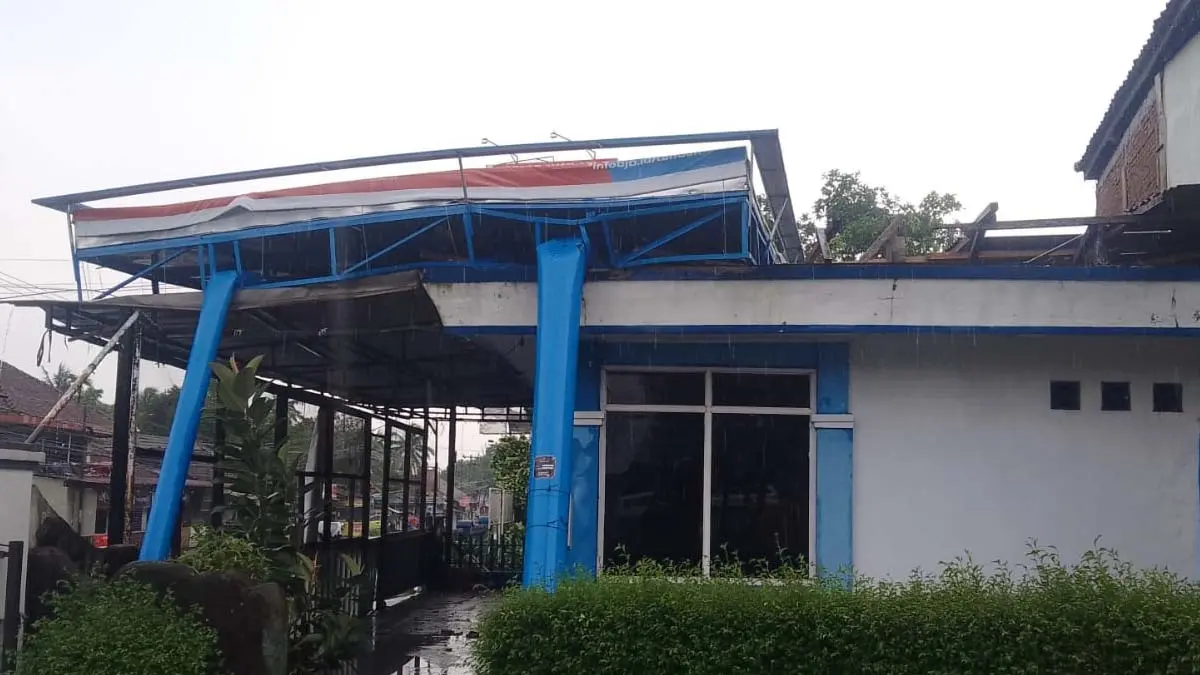 angin puting beliung di ciamis