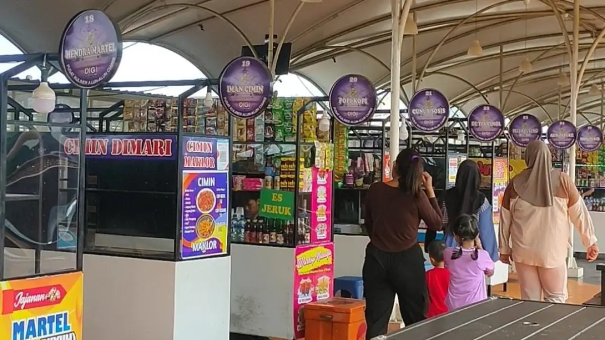 Pusat Kuliner di Alun-Alun Ciamis Makin Sepi, Banyak Kios yang Tak Lagi Berjualan: Pengunjung Mengeluh Pusat Kuliner Alun-Alun Ciamis