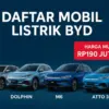 harga mobil listrik BYD