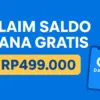 Saldo DANA Gratis