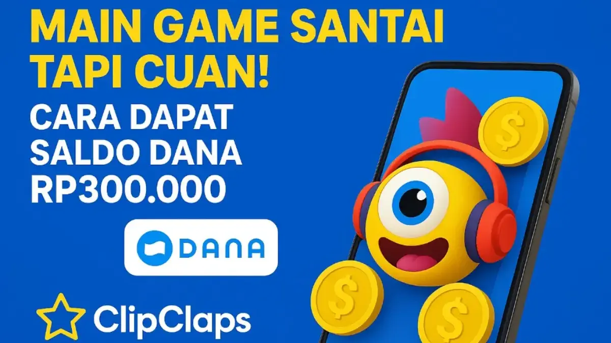 saldo DANA dari ClipClaps