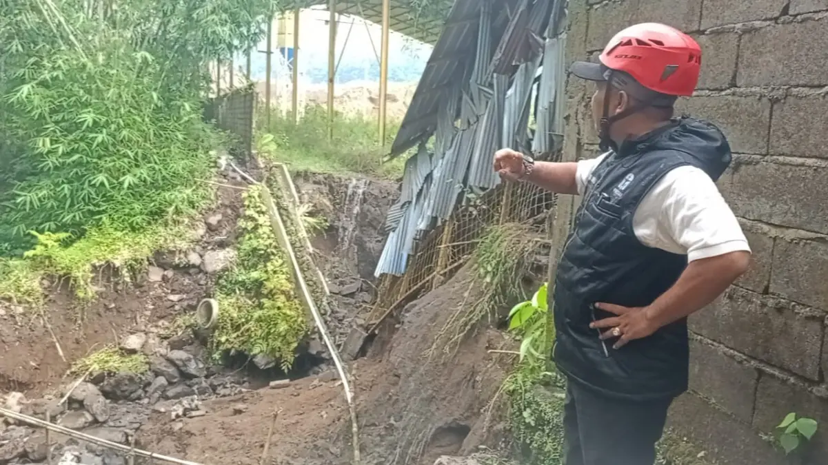 Banjir akibat tambang galunggung