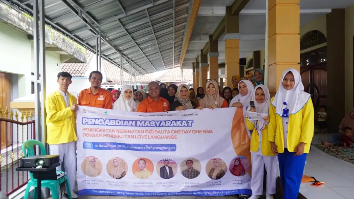 Dosen UBK Tasikmalaya Tingkatkan Gizi Balita Melalui "One Day One Egg" dengan Pendekatan Love Language PENGABDIAN