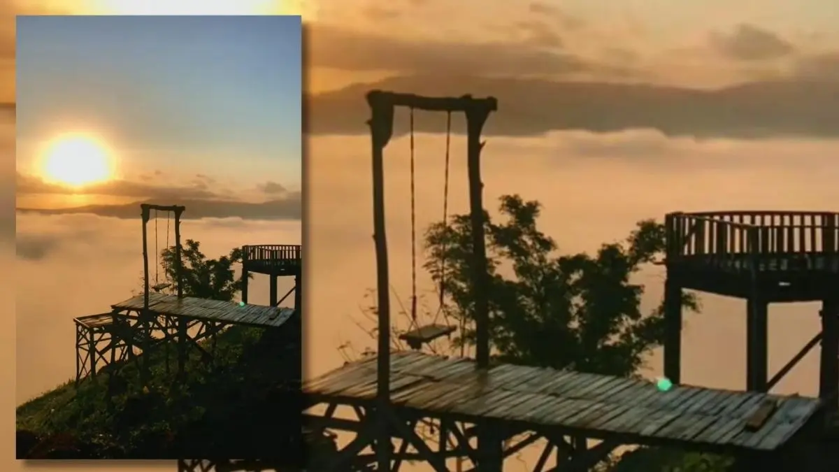 Menikmati Lautan Awan di Bukit Panyangrayan, Wisata Alam Favorit Tasik Bukit Panyangrayan