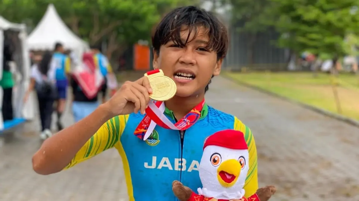 Atlet Sepeda Pangandaran Callista Aurelia Raih Emas di Popnas 2025, Keberhasilan yang Menginspirasi Atlet Sepeda Pangandaran