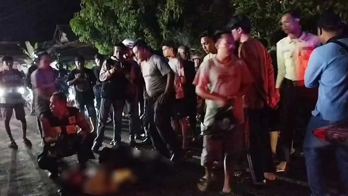 kecelakaan ojeg palang karangnunggal