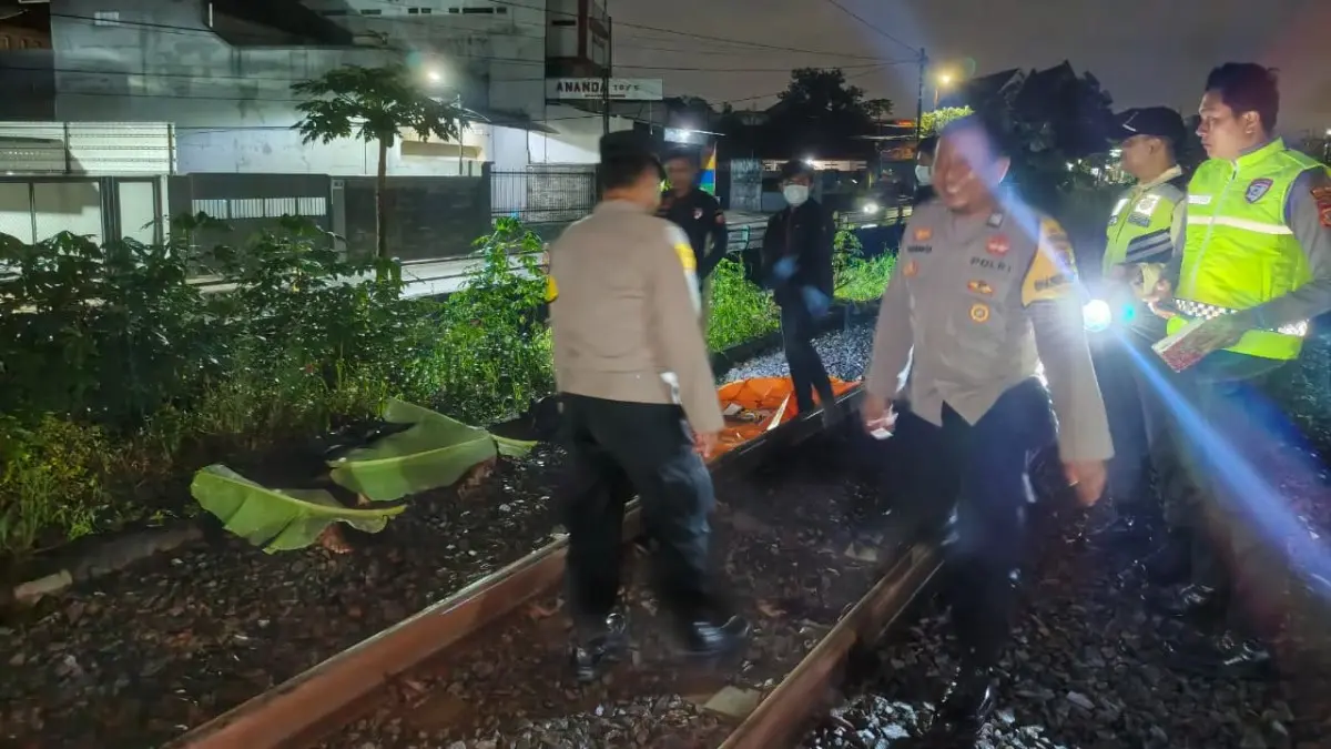 Akhir Hidup Seorang Pria Asal Cineam, Tertabrak Kereta Api di Pasar Pancasila Tasikmalaya Seorang Pria Asal Cineam