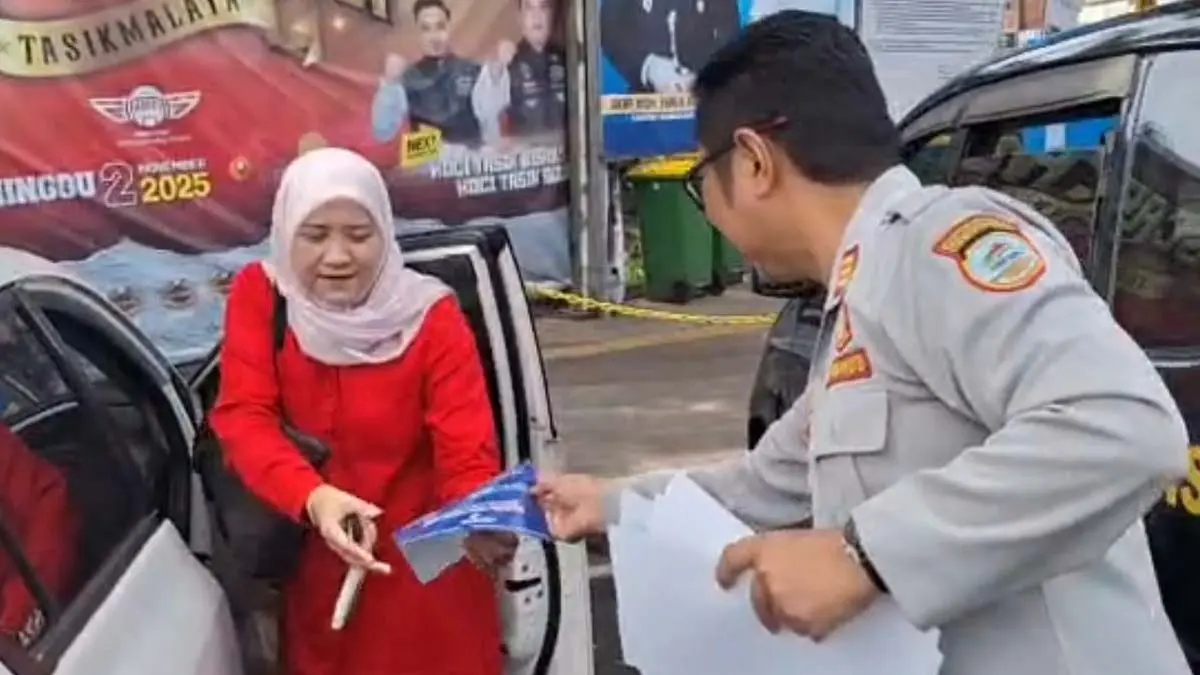 parkir gratis tanpa karcis di kota tasikmalaya