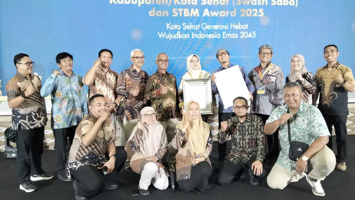 penghargaan kota sehat swasti saba padapa kota tasikmalaya