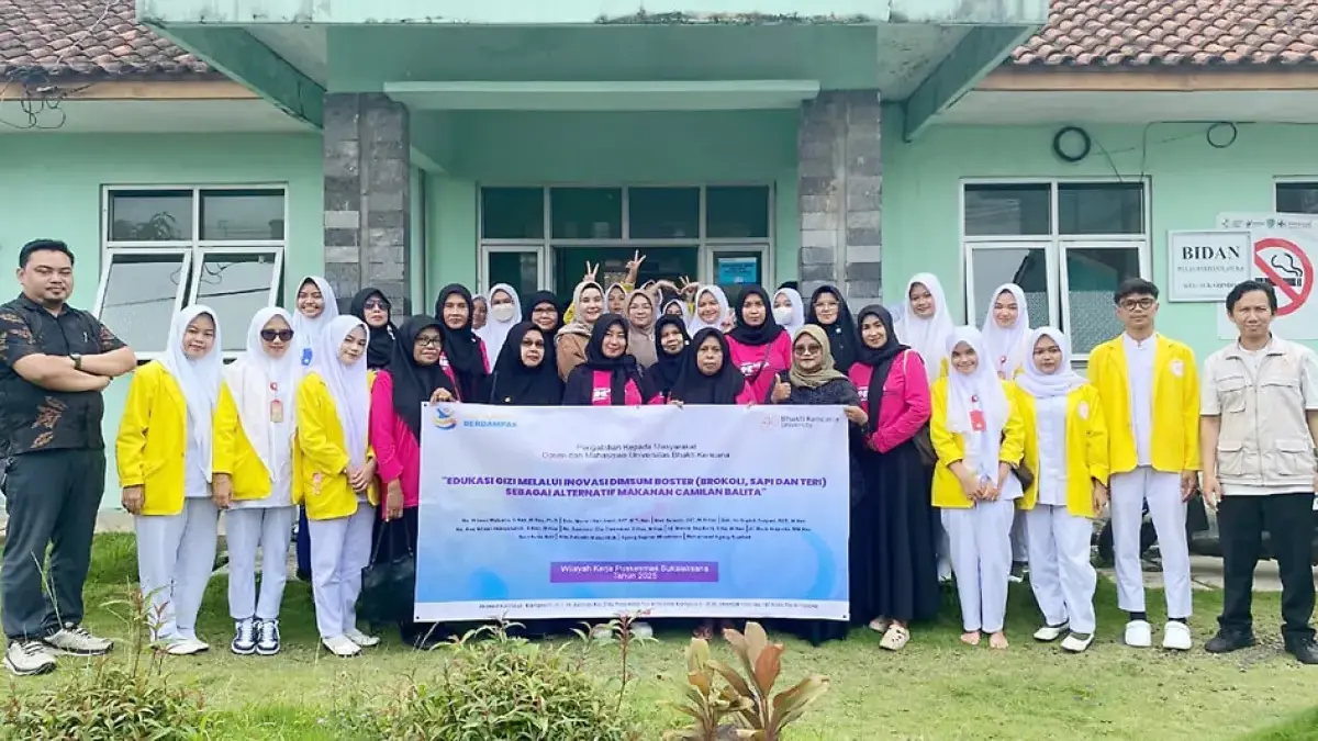 Wujudkan Balita Sehat, UBK Tasikmalaya Hadirkan Inovasi Pangan “Dimsum Boster” EDUKASI GIZI