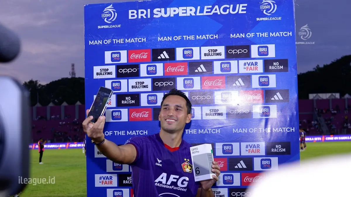 Mantan Striker Persib Bersinar Terang di Klub Ini