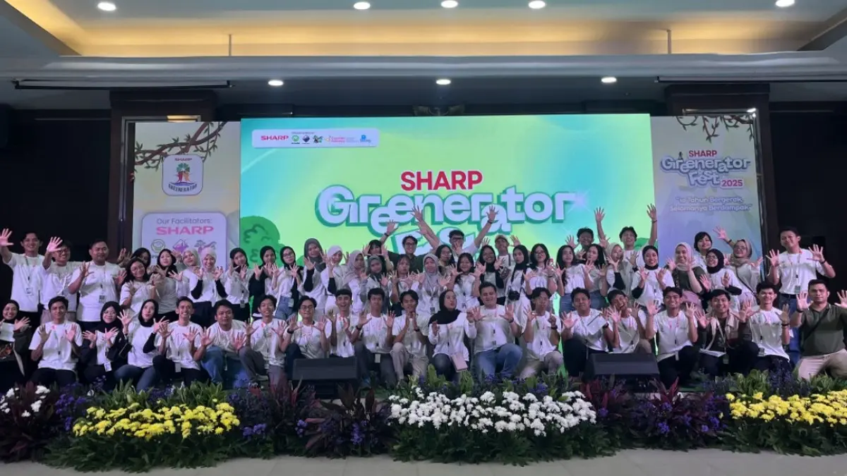 Satu Dekade Sharp Greenerator: Konsisten Menumbuhkan Generasi Muda yang Peduli Lingkungan Sharp Greenerator