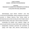 Surat edaran gubernur jawa barat