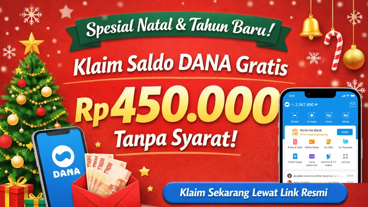 klaim saldo DANA gratis