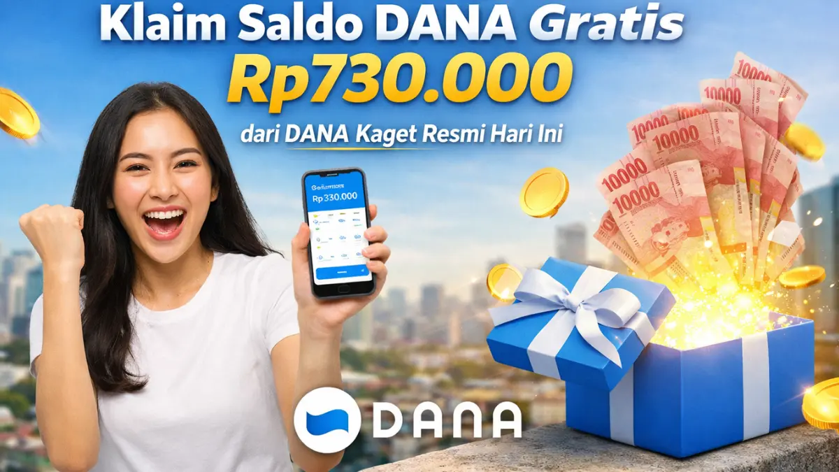 Rebutan Siang Hari! Cara Klaim Saldo DANA Gratis Rp730.000 dari DANA Kaget Resmi Hari Ini Klaim Saldo DANA Gratis