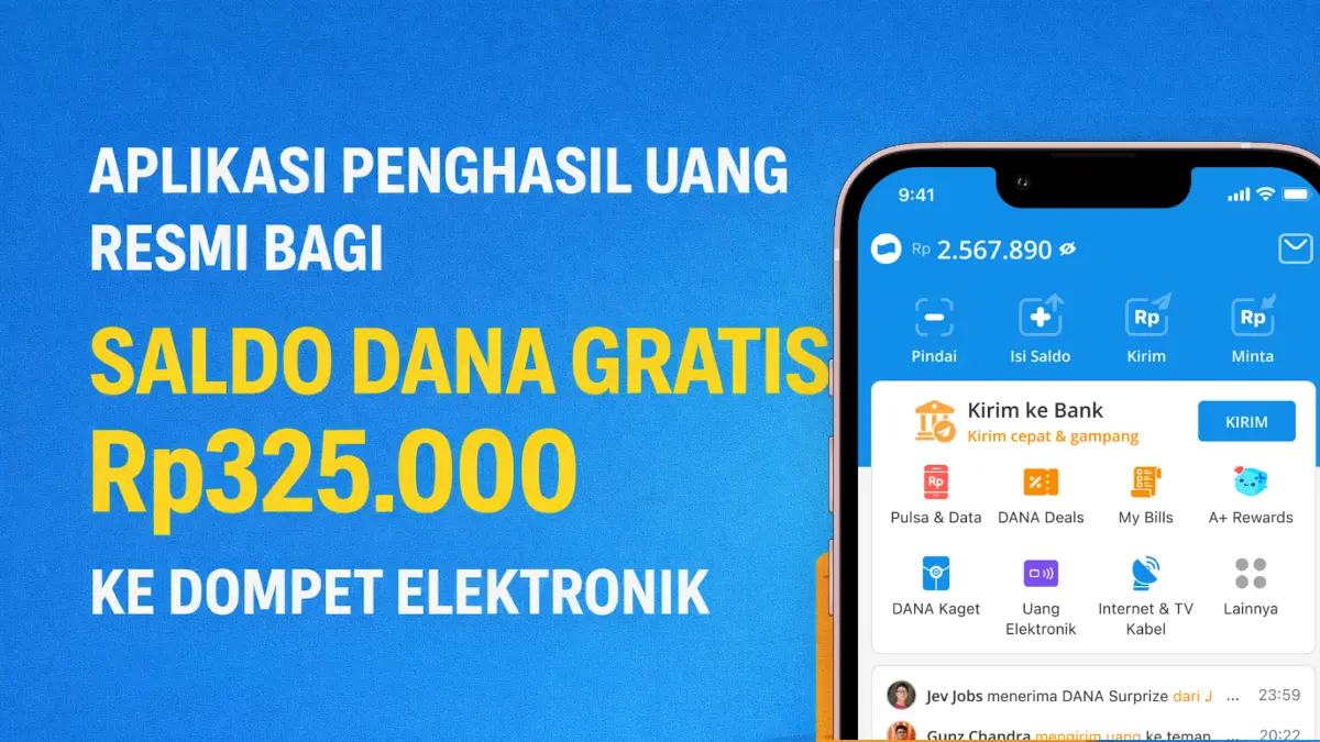 Aplikasi penghasil uang