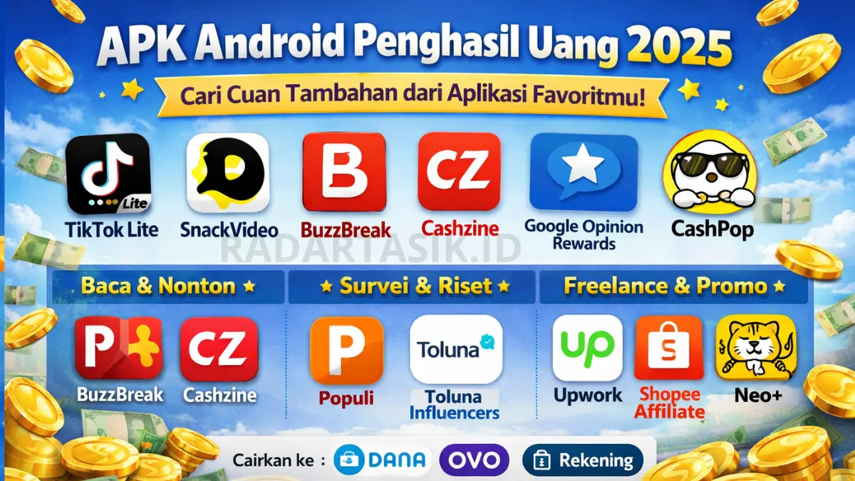 APK Android penghasil uang t