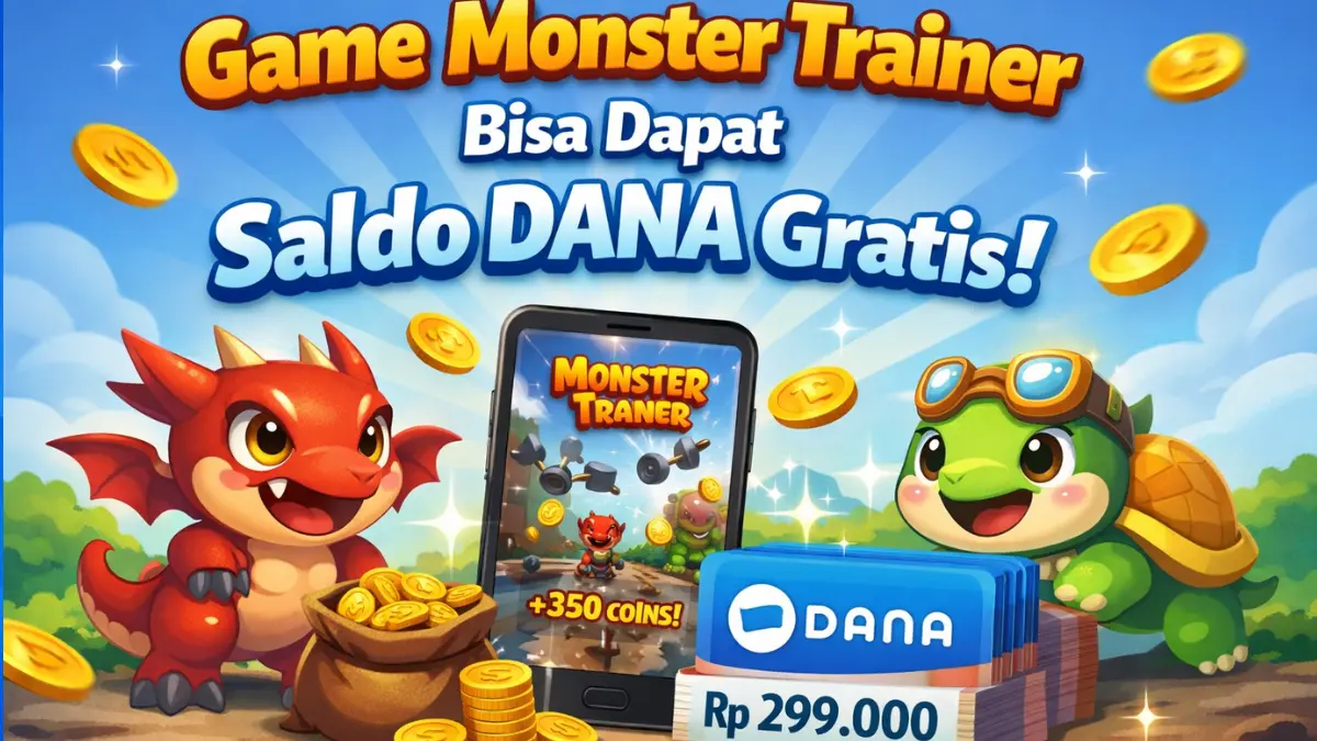 Game Penghasil Uang Populer! Main Game Monster Trainer Bisa Dapat Saldo DANA Gratis, Cara Cepat Tanpa Modal game penghasil uang