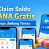 Klaim Saldo DANA Gratis