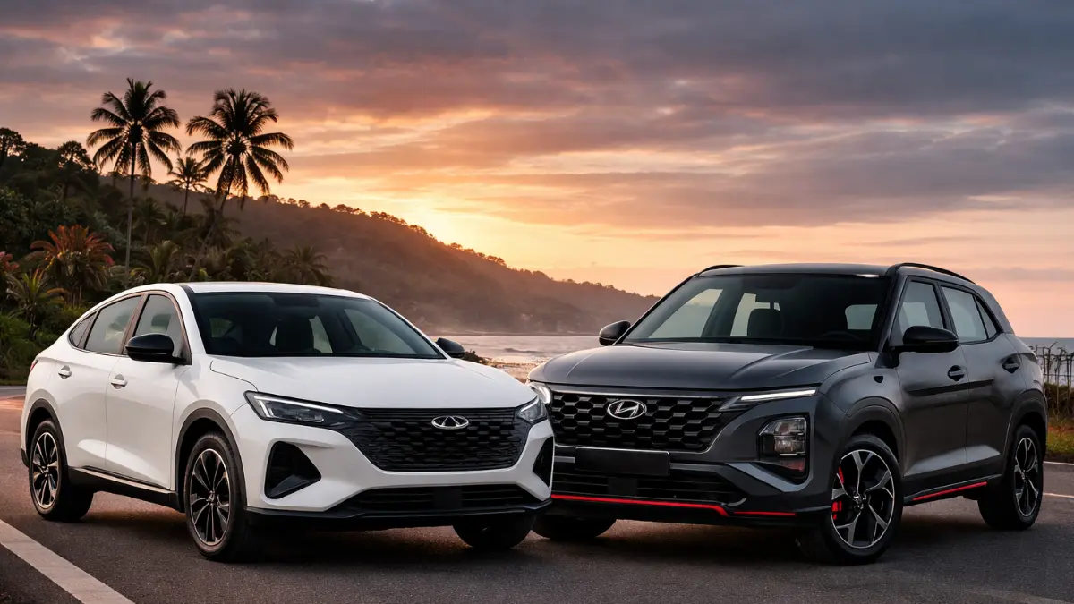 Perbandingan Chery C5 vs Hyundai Creta N Line