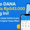 Klaim Saldo DANA Gratis