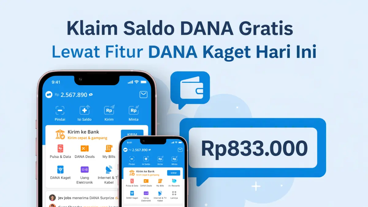 klaim saldo DANA gratis