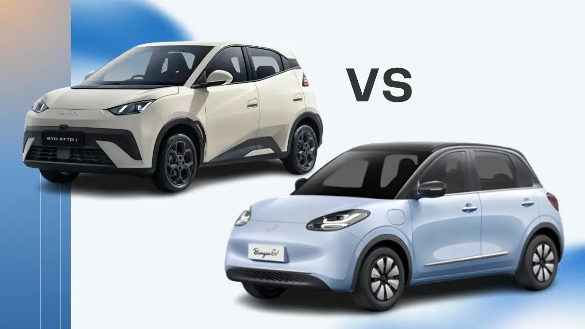 Perbandingan Spesifikasi dan Harga Mobil Listrik BYD Atto 1 vs Wuling Binguo, Pilih Mana? Mobil Listrik