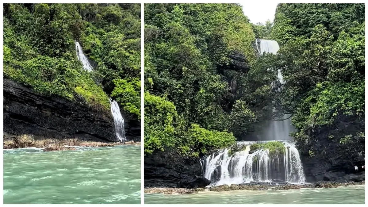 Curug Pananjung Pangandaran, Air Terjun Menakjubkan Langsung ke Laut Segini Harga Tiket Terbarunya! Curug Pananjung