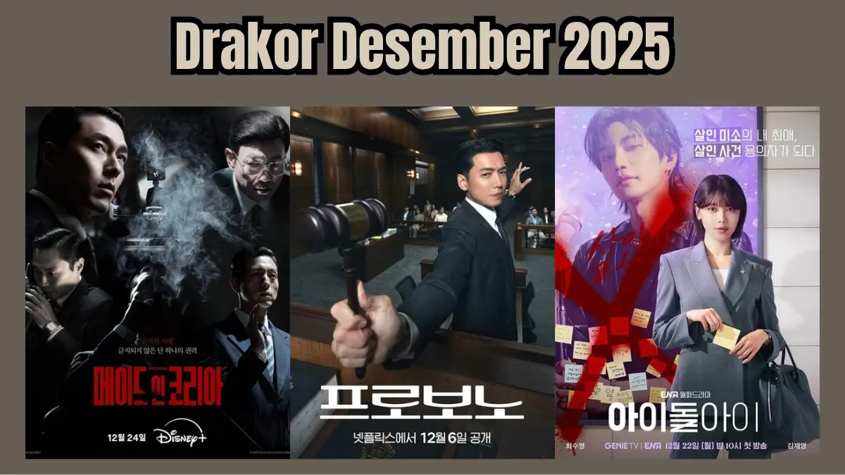Pilihan Drama Korea Terbaru Tema Hukum dan Politik, Tayang Perdana Desember 2025 Drama Korea Terbaru
