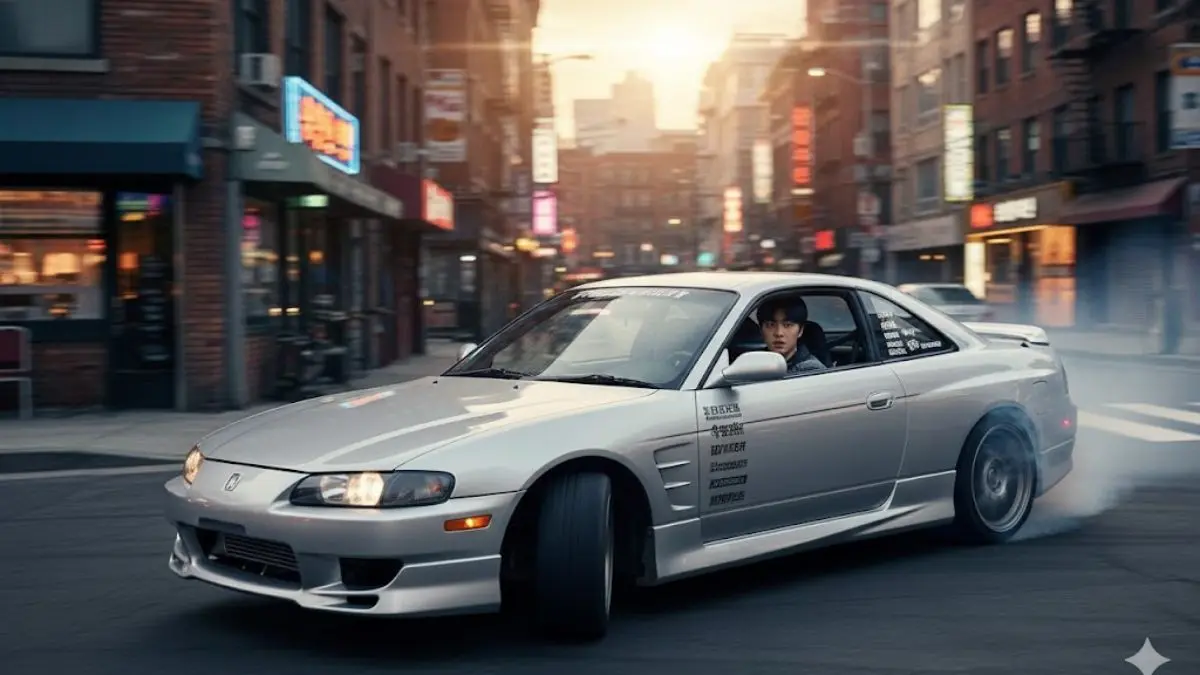 Tutorial Edit Foto Drifting Nissan Cefiro A31 Pakai Prompt AI, Dari Foto Biasa ke Visual Keren! Prompt AI