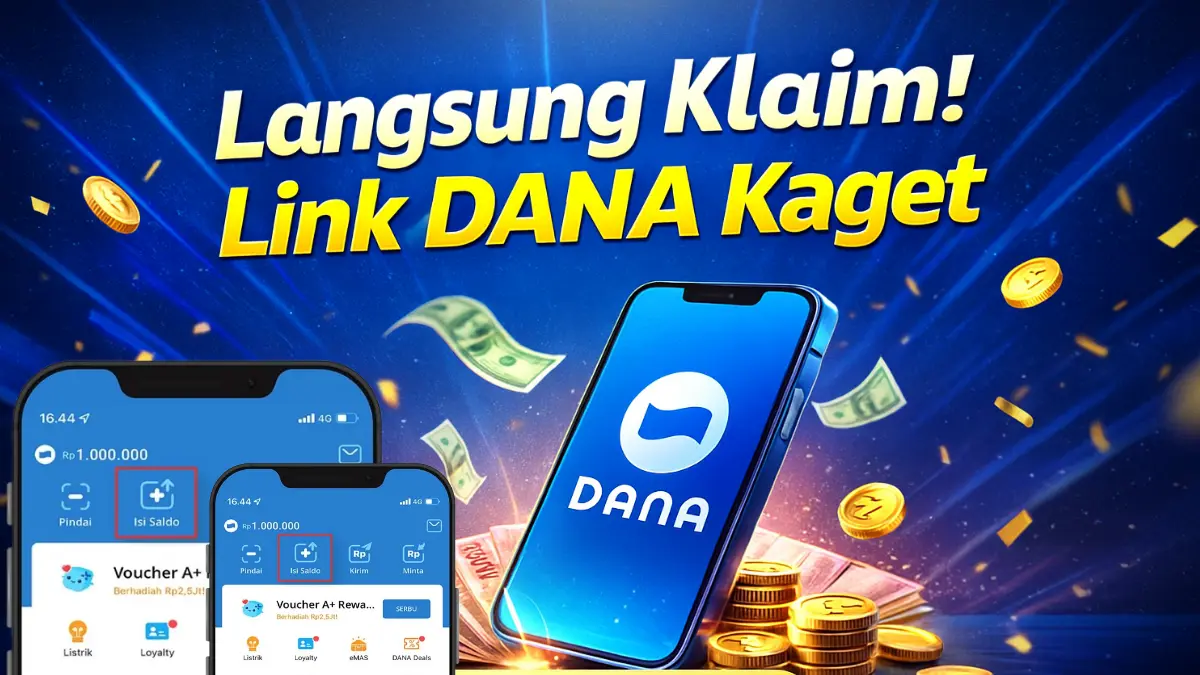 Klaim Saldo DANA Kaget